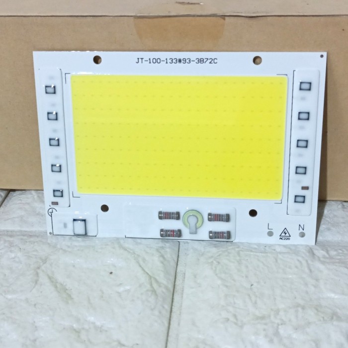 ```````] lampu led cob 100w 220v led HPL langsung colok listrik 100watt