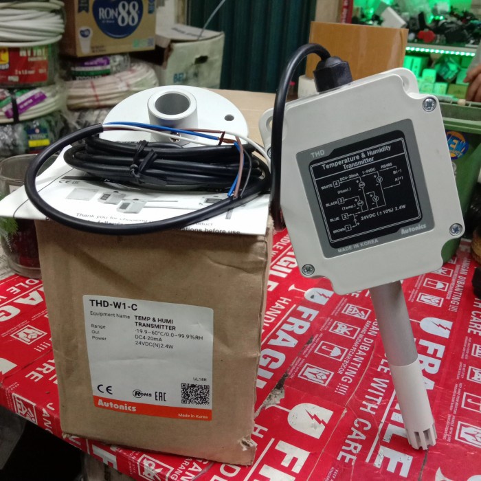temperature & humidity transmitter autonics THD-W1-C original