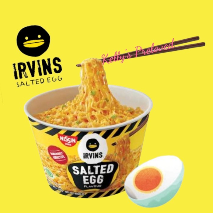 

Irvins X Nissin Salted Egg Instant Noodles 100 Gram
