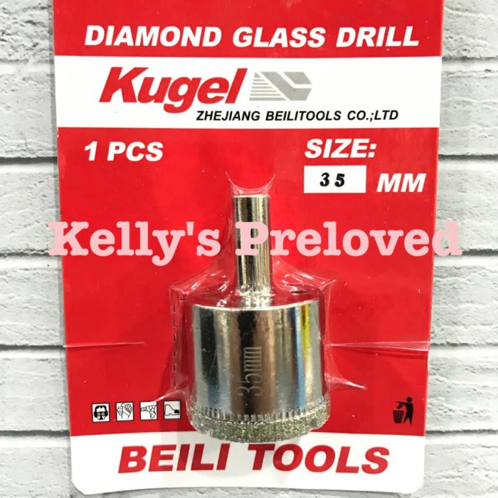 

Kugel Hole Saw Kaca 35Mm - Mata Bor Holesaw Kaca 35 Mm Original !!!