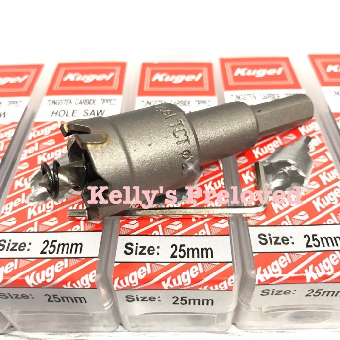 

Kugel Hole Saw Tct 25Mm - Mata Bor Stainless Original !!!