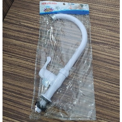 Promo Kran Angsa Dapur Air Wastafel Plastik Pvc New Soligen B3 Keran Air 1/2 Ori