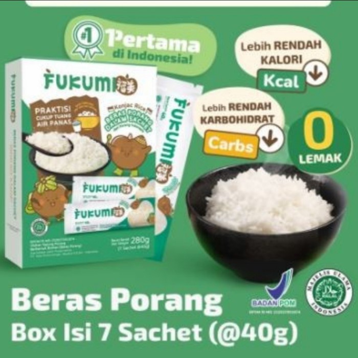 

Fukumi Porang 7 Sachet Original