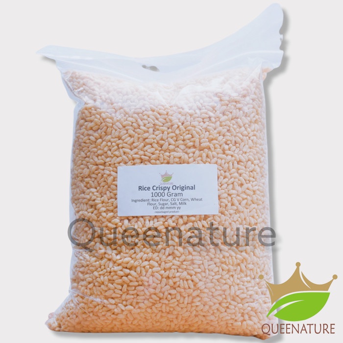 

Rice Crispy Original Oval Krispi Kuning Lonjong Premium 1Kg