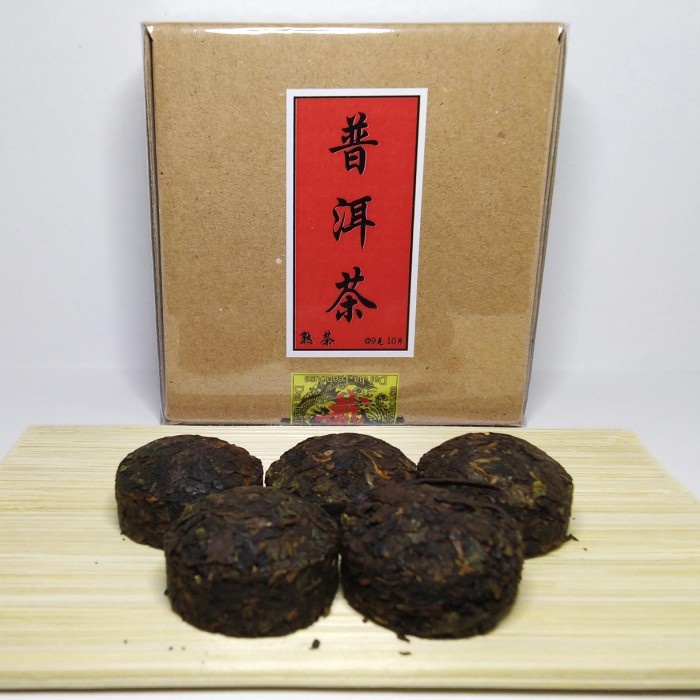

Grade A Chinese Tea Teh Glutinous Rice Pu Erh Ripe / Wangi
