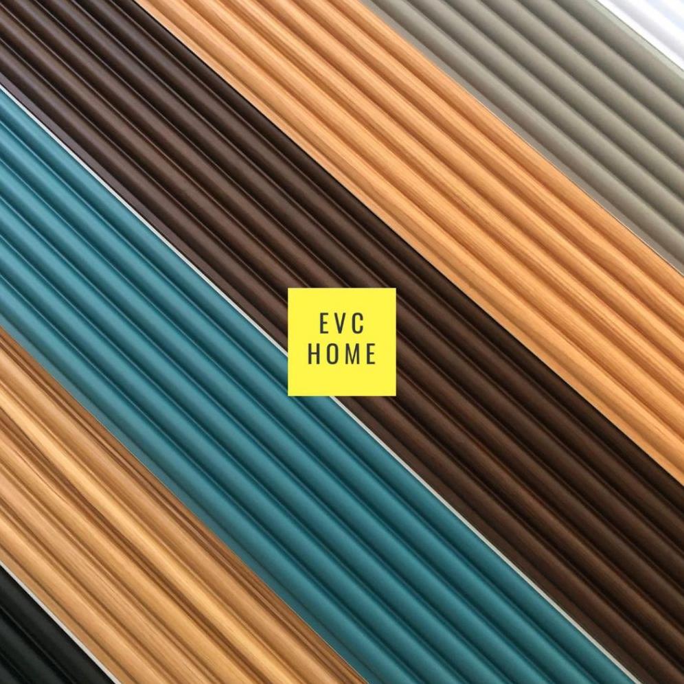 Bisa COD EVCHOME WPC WOOD PANEL CIRCULAR/ FLUTED WALLPANEL/ DEKORASI DINDING MODEL BULAT Premium