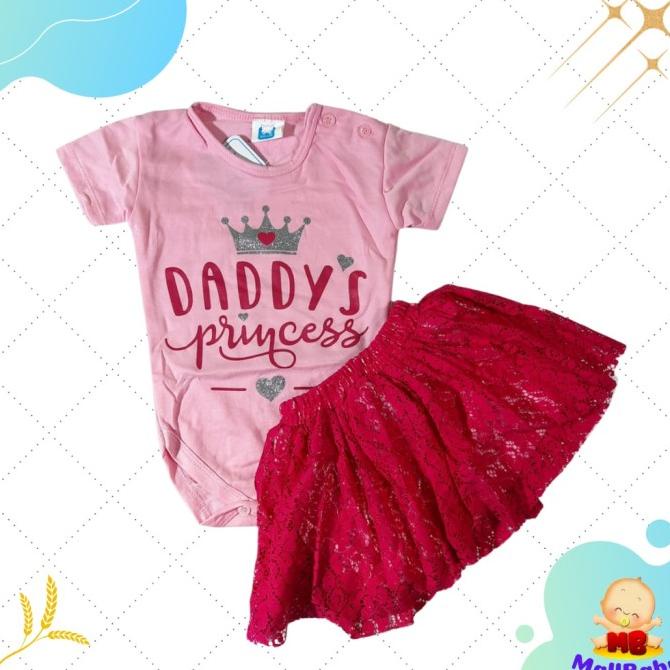 COD Baju Bayi Perempuan 6-12 Bulan Setelan Rok Bayi Perempuan 0-6 Bulan
