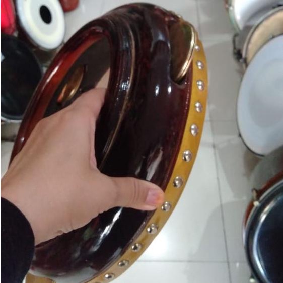Rebana hadroh kencer kuningan