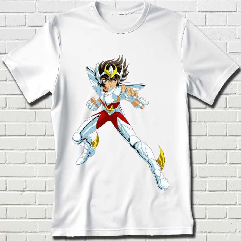 TSHIRT UNISEX SAINT SEIYA || BAJU KAOS SAINT SEIYA || KAOS DISTRO PREMIUM SAINT