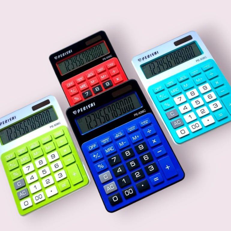 

Kalkulator Calculator Electronik Kalkulator Dagang Premium PERISAI PE 936C