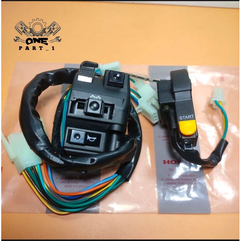 saklar kiri kanan set Honda Supra x lama Supra fit lama saklar kiri saklar kanan Supra lama