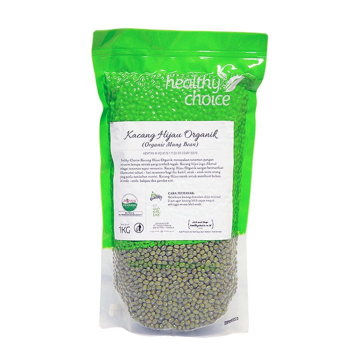 

HEALTHY CHOICE KACANG HIJAU ORGANIK 1 KG