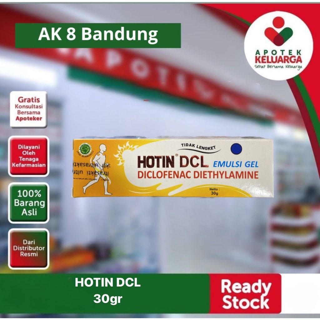Hot In Dcl 30 g #obat nyeri #obat rematik- APOTEK LEGAL
