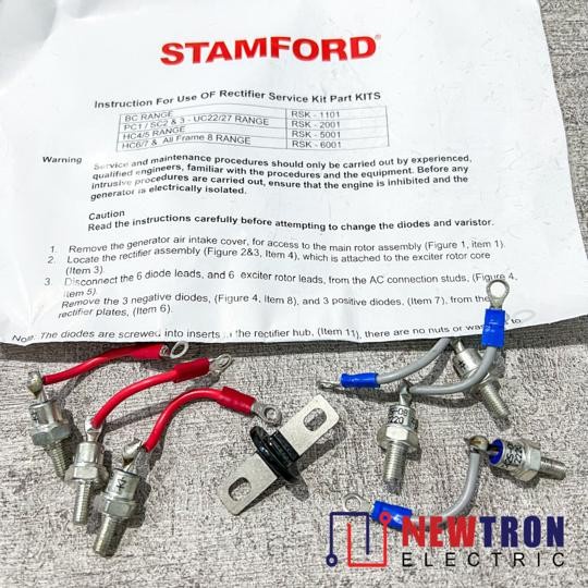 RECTIFIER KIT RSK2001 DIODA VARISTOR RSK 2001 STAMFORD ORIGINAL