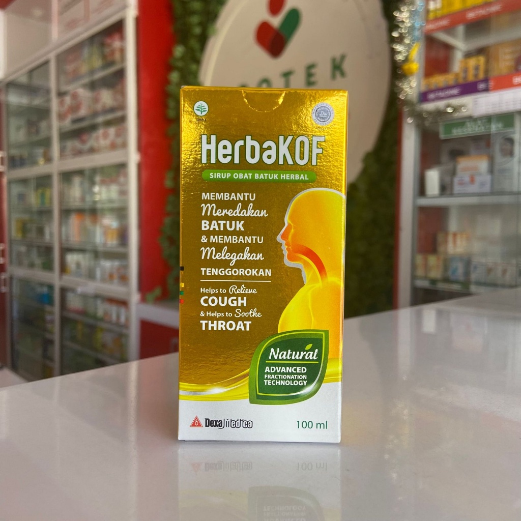 HERBAKOF 100ml syrup- APOTEK LEGAL