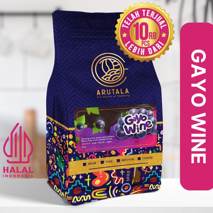 

gon ARUTALA Kopi Arabika Gayo Wine 1KG