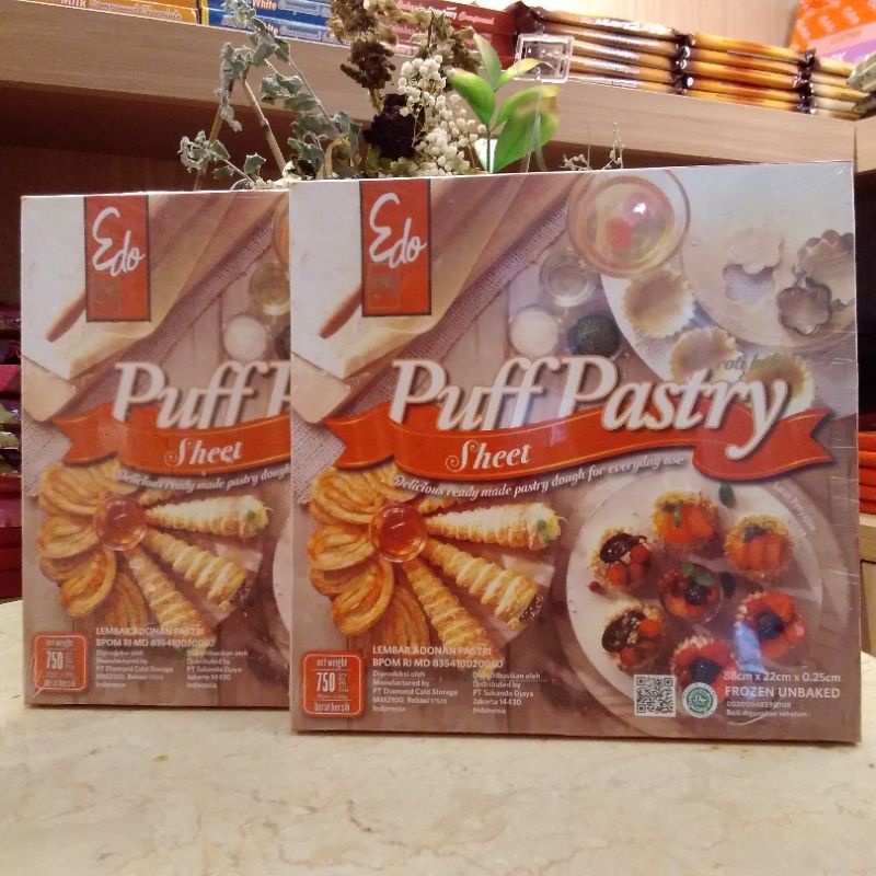 

Edo Puff Pastry Sheet 750Gram