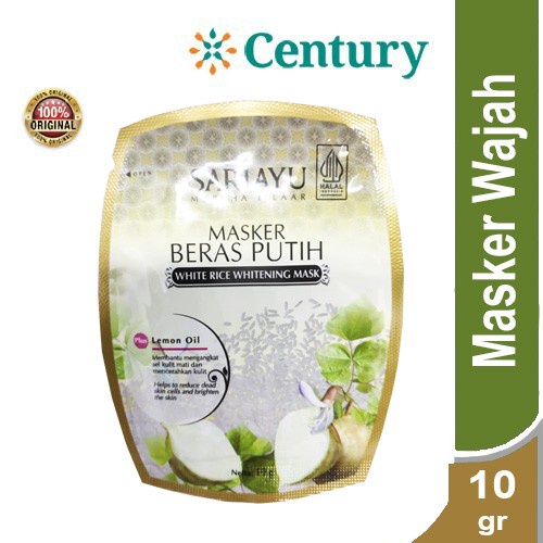 

Sariayu Masker Putih Plus Lemon Oil 10Gr / Perawatan Wajah / Mas