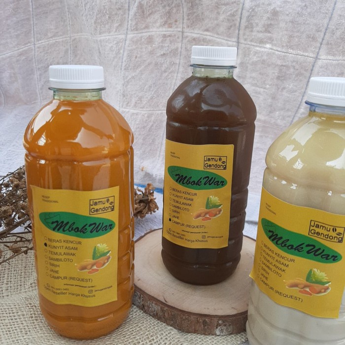 

Reseller Jamu , Kunyit Asem, Temulawak, Jahe,Sam Dll