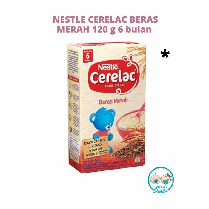 

Nestle Sereal Merah 120 Gr