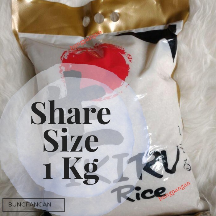 

Ikiru Rice Sushi Jepang Share Size 1 Kg