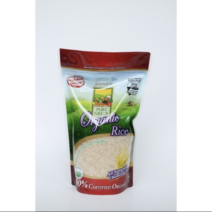 

Organik Pure Organic Rice Pulen Wangi Fragrant Rice 1 Kg