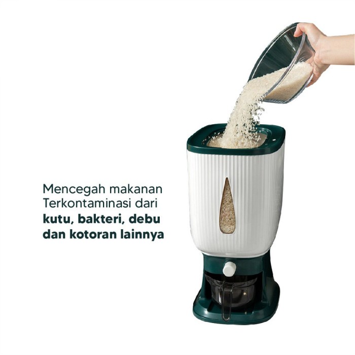 

Kuke Dispenser 10Kg Dispenser Tempat Wadah Penyimpanan
