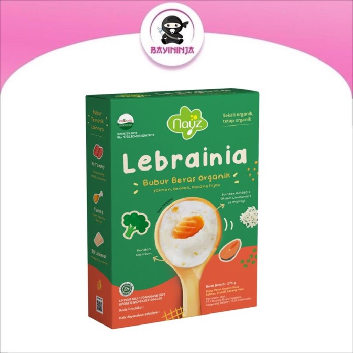 

Nayz Organik Lebrania Rasa Salmon 300 G