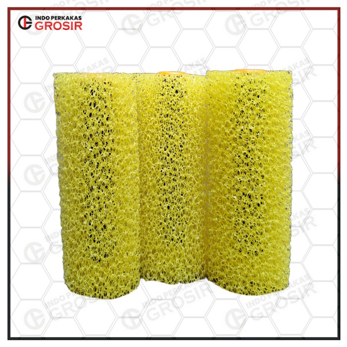 Rol Cat Tekstur Dinding Kamprot 4 Inch Kecil Motif Sarang lebah -s13