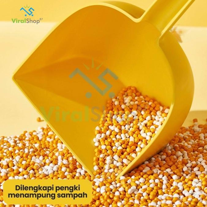 Sapu Mini Set Serok Pengki Karakter Lucu Pembersih Lantai Sapu Anak