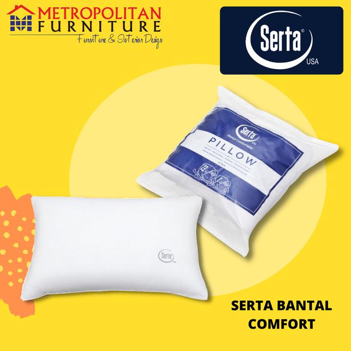 Bantal SERTA Comfort Fiber Pillow / Serta Pillow Comfort Fiber Empuk