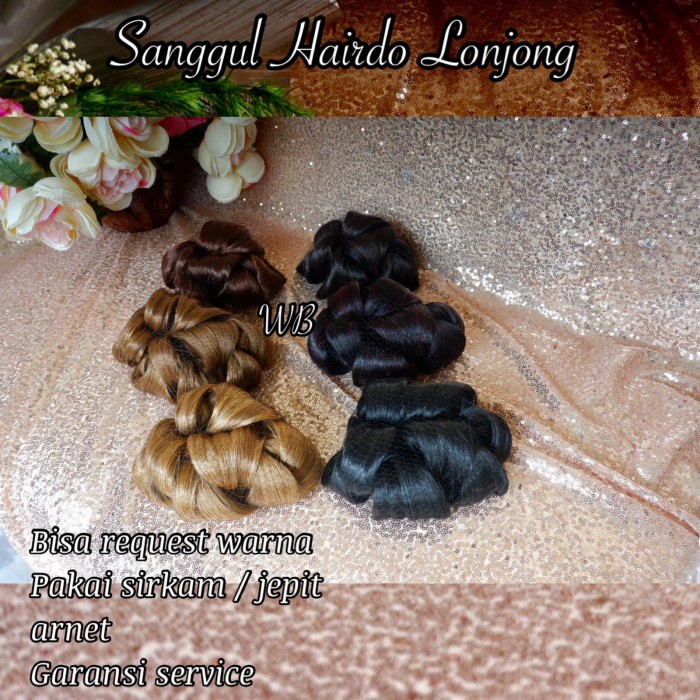 Sanggul Hairdo Lonjong / Sanggul Modern / Sanggul Bali