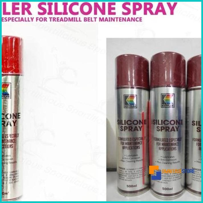 KETTLER PREMIUM SILICONE SPRAY 500 ml CAIRAN PELUMAS MESIN TREADMILL - [OMX]