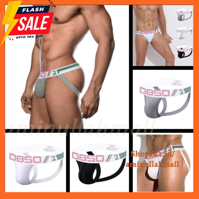 CELANA DALAM PRIA  JSOBSO-001 JOCKSTRAP BRIEF GSTRING TANGA THONG BIKINI GRATIS ONGKIR