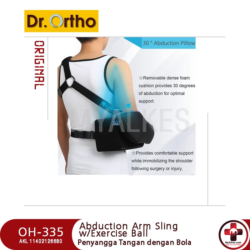 Penyangga Tangan dengan Bola / Arm Sling Abduction w/Ball Exercise DR Orhto OH-335