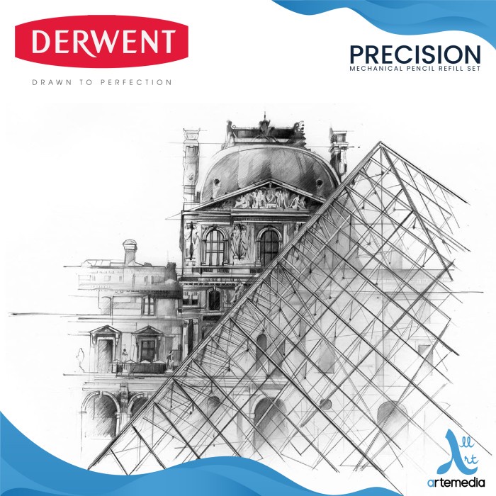 PENSIL MEKANIK DERWENT PRECISION MECHANICAL PENCIL SET