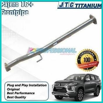Exhaust Muffler Knalpot JTC titanium Frontpipe Pajero Sport Dakar 09+