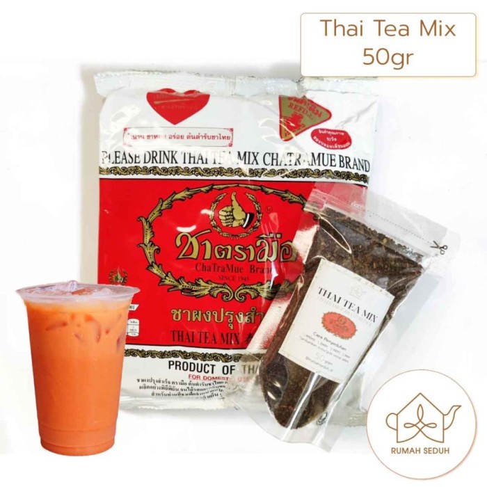 

50gr Thai Tea Mix Chatramue - Teh Thailand Merk Cha Tra Mue