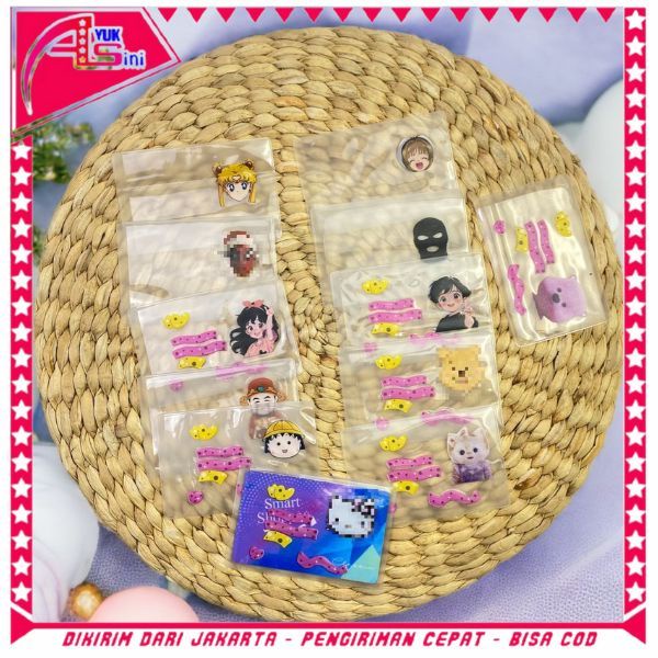 

AS Sampul Pelindung Kartu Tanda Pengenal Karakter Cover Pelindung Kartu ATM SIM KTP Cover Kartu Doff Bahan PVC Anti Air Cover Pelindung Anti Gores Karakter Kartun Plastik Pelindung Kartu Nama Kartun Lucu