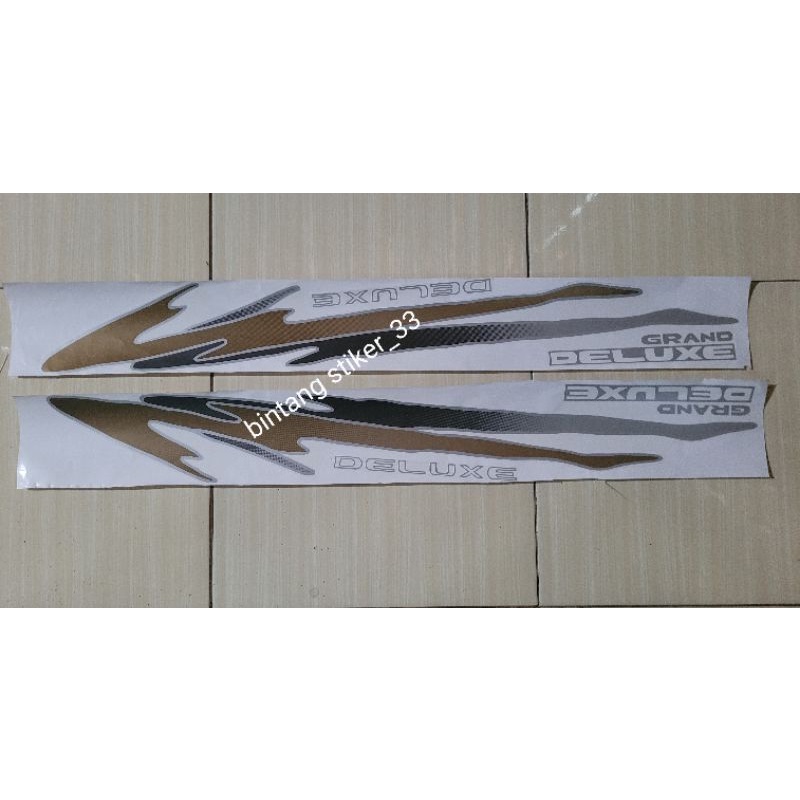Stiker isuzu panther grand deluxe 2.3 2.5/stiker panther deluxe/stiker panther grand deluxe