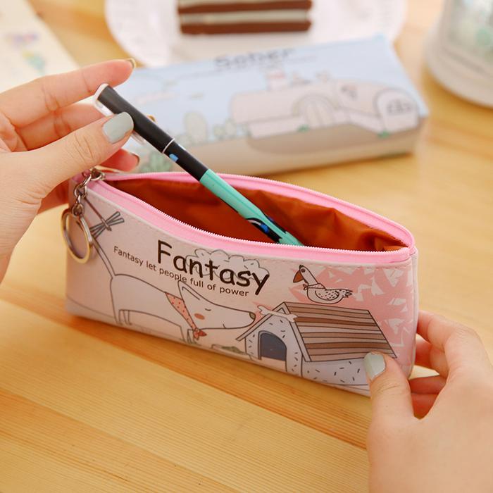 

Tempat Pensil / Pencil Box Doggy Imut Bss32