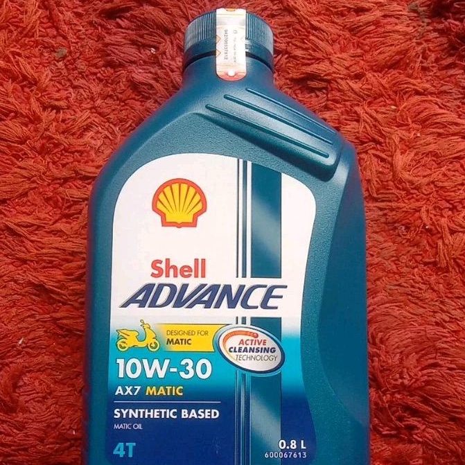 pelumas motor Oli mesin metic scooter Shell Ax7 metic 800