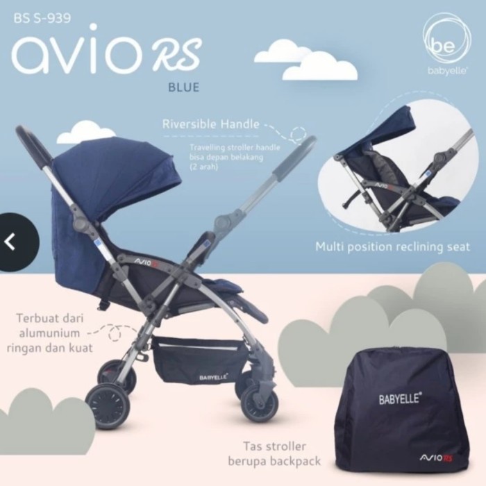 Stroller Baby Elle Avio Rs