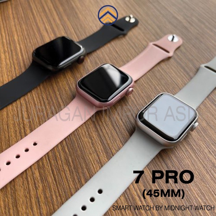 NEW IWATCH SMART WATCH SERIES 7 BY MIDNIGHT WATCH ORIGINAL TERBARU