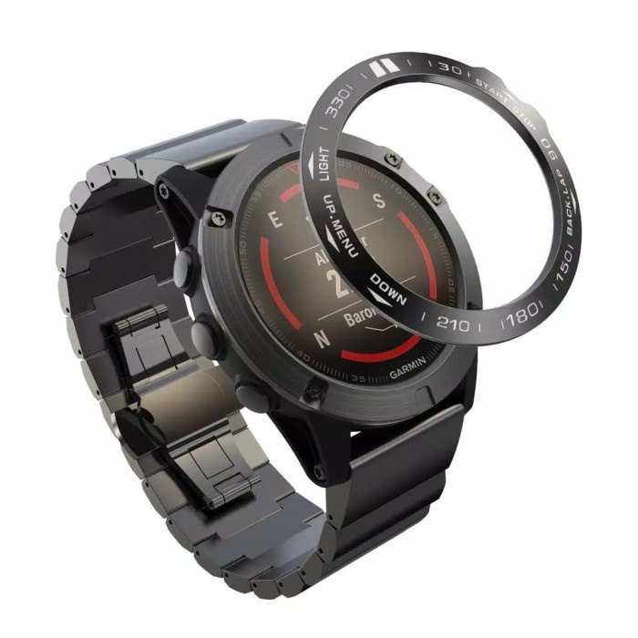 NEW BEZEL RING UNTUK GARMIN FENIX 5X / 5X PLUS ORIGINAL TERBARU