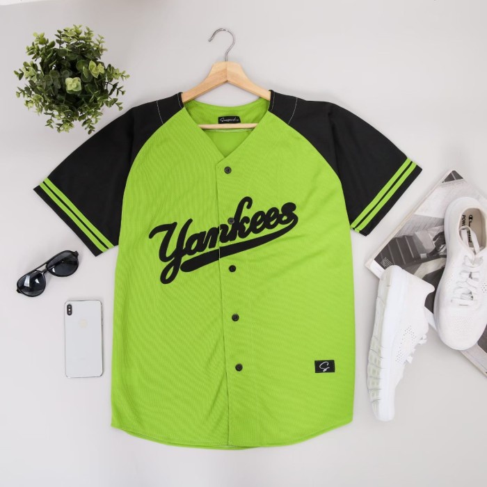 Baju Baseball Jersey baseball Kaos Baseball Pria dan Wanita terlaris