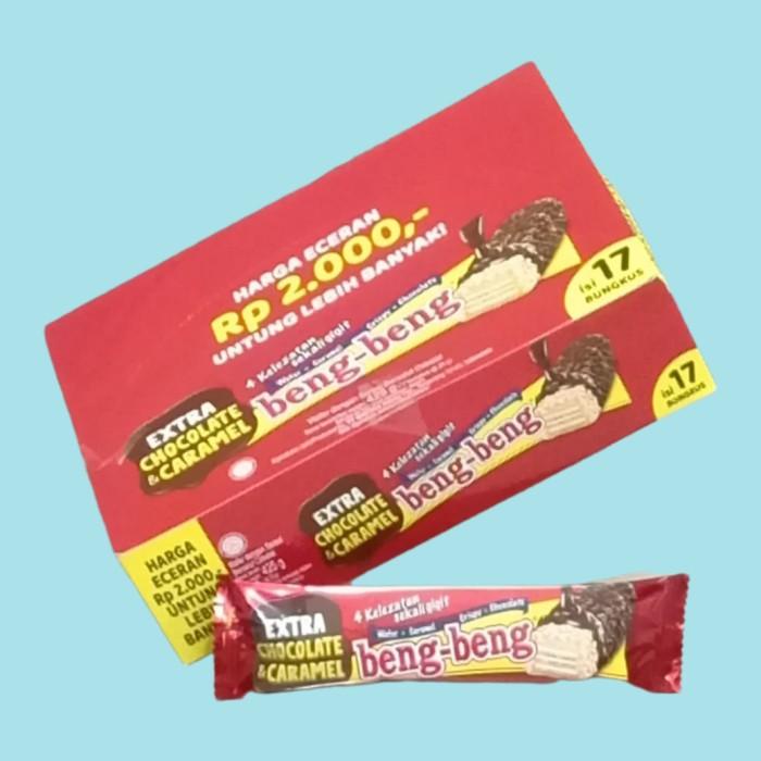 

BENG-BENG REGULAR WAFER COKLAT CARAMEL 25GR [17 PCS/BOX]