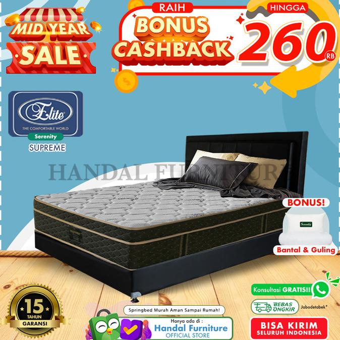 Springbed ASLI Elite Serenity Supreme 160x200 (Full Set)