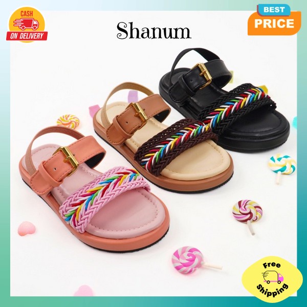 Srendel Kids Super Trendy Swndal Ank Perempuan Model Baru Srendel Junior Bahan Ringan Sandals Anaak 