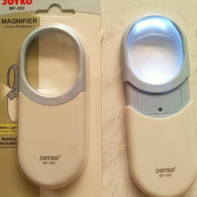 

kaca pembesar joyko asli dengan lampu LED panjang 12 cm lebar 5cm